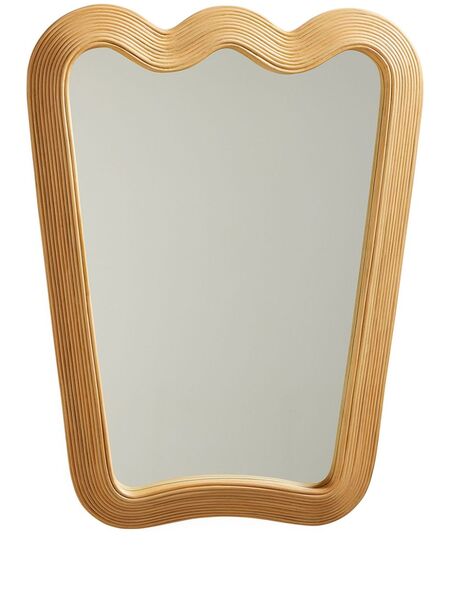  Jonathan Adler Ja Riviera Ripple Mirror - Neutrals 