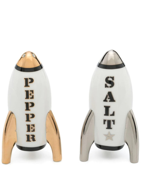  Jonathan Adler Rocket Salt And Pepper Shakers - White 