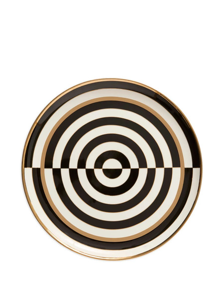  Jonathan Adler Round-shape Decorative Tray - Black 