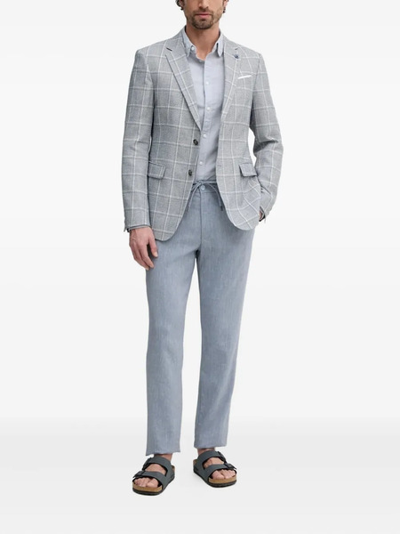  Joop! Checked Button Blazer - Grey 