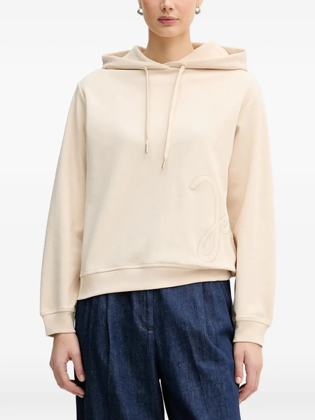  Joop! Drawstring Logo Hoodie - Neutrals 