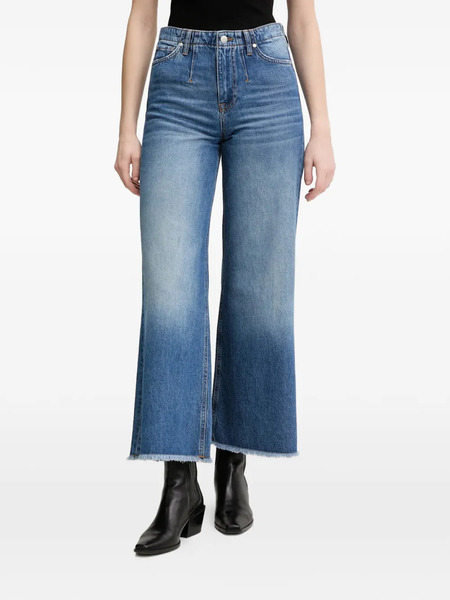  Joop! Frayed Wide-leg Jeans - Blue 