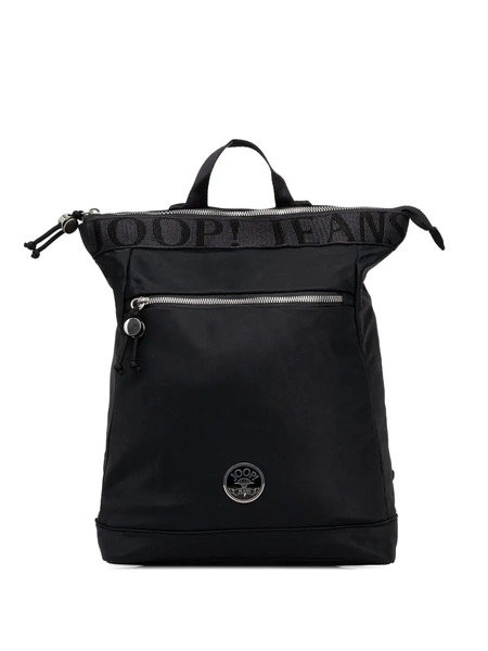  Joop! Logo-detail Top-zip Backpack - Black 