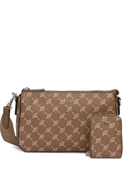  Joop! Logo-patterned Cross-body Bag - Brown 