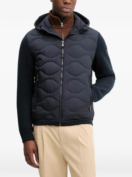  Joop! Quilted Hooded Jacket - Blue 