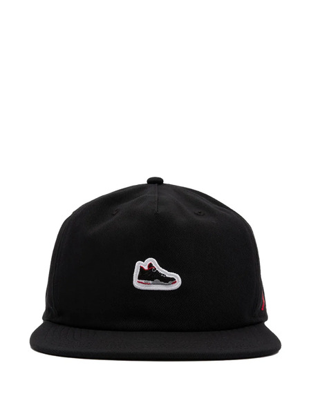  Jordan Aj4 Patch Cap Hat - Black 
