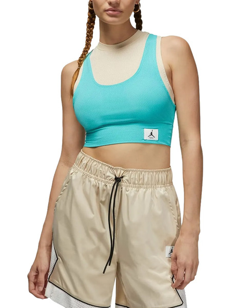  Jordan Essentials Crop Top - Blue 