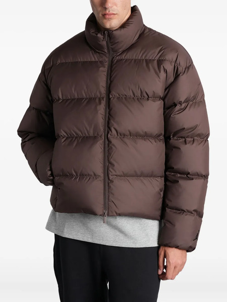  Jordan Flight Zip Padded Jacket - Brown 