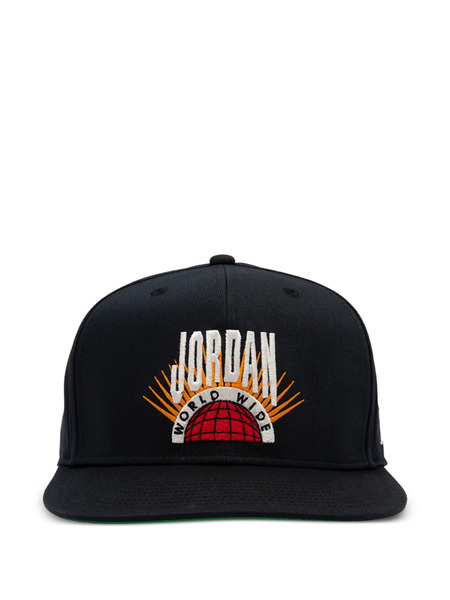  Jordan Logo Cap Hat - Black 