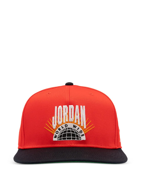  Jordan Logo Cap Hat - Red 