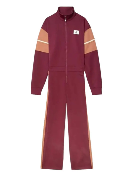  Jordan Long-sleeve Jumpsuit - Red 