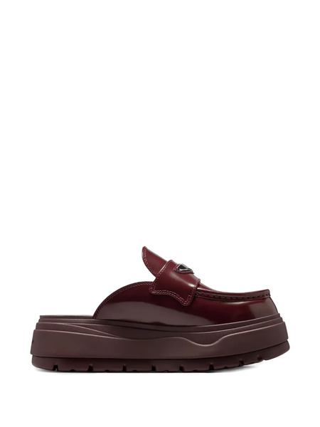  Jordan Platform Mules - Red 