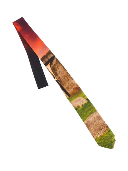  Jordanluca Printed Tie - Brown 