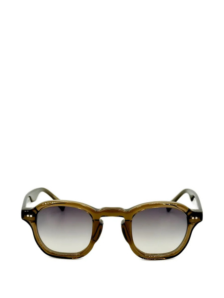  Josef Miller Degrade Round-frame Sunglasses - Green 