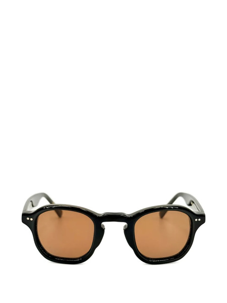  Josef Miller Marius Round-frame Sunglasses - Black 