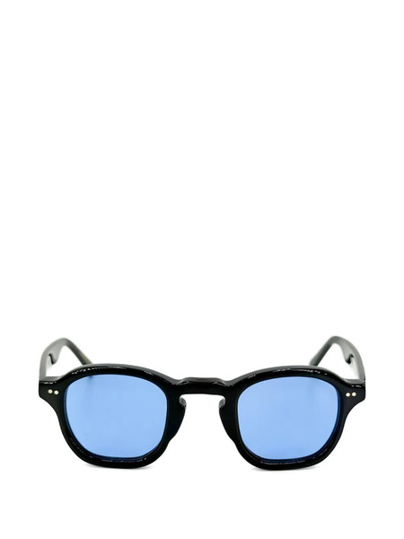  Josef Miller Marius Round-frame Sunglasses - Black 