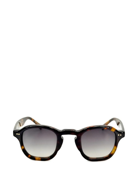  Josef Miller Marius Round-frame Sunglasses - Brown 