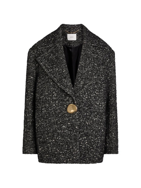  Joseph Agar Donegal Button Coat - Black 