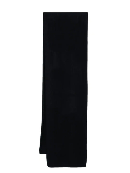  Joseph Brushed Ribbed-trim Scarf - Blue 