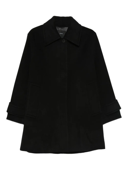  Joseph Buttoned Single-breasted Coat - Black 