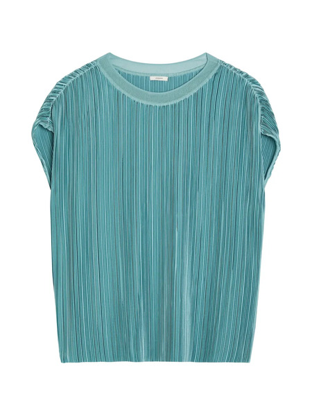  Joseph Cedre Pleated Top - Blue 