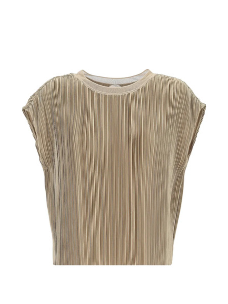  Joseph Cedre Pleated Top - Neutrals 
