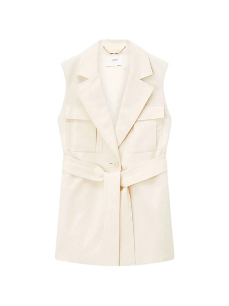  Joseph Diafa Belted Gilet - Neutrals 