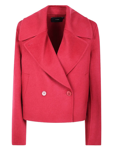  Joseph Double-breasted Wool Jacket - Red 