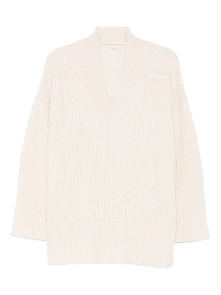  Joseph Noel V-neck Sweater - Neutrals 