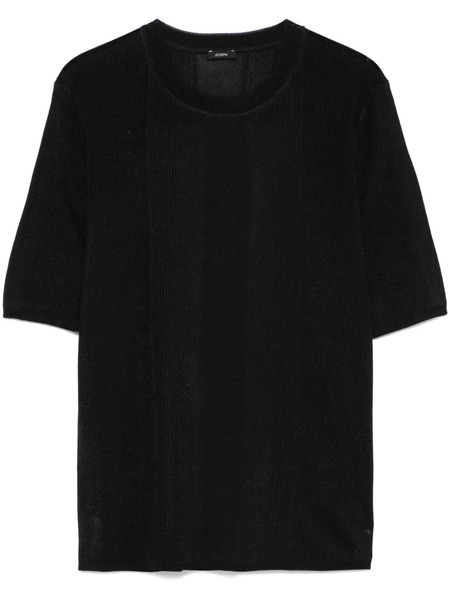  Joseph Ribbed-knit T-shirt - Blue 