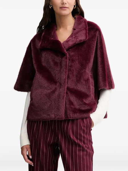  Joseph Ribkoff Button Short-sleeve Coat - Red 