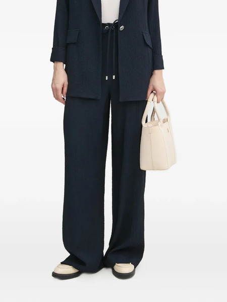  Joseph Ribkoff Drawstring Palazzo Pants - Blue 