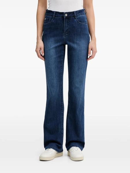  Joseph Ribkoff Logo-plaque Jeans - Blue 