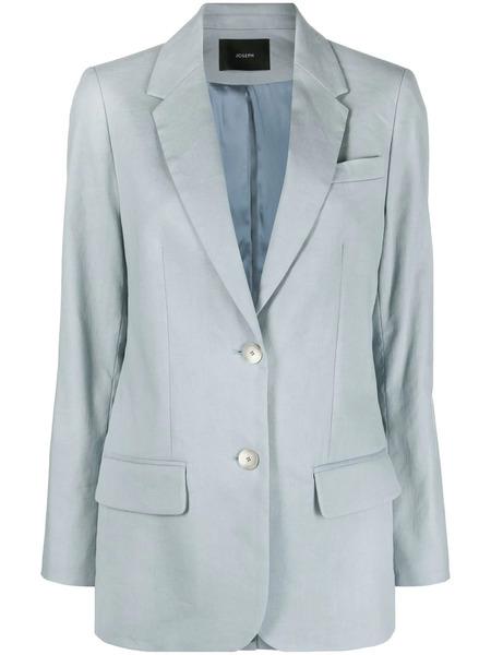  Joseph Single-breasted Button Blazer - Blue 