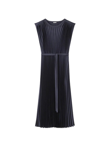  Joseph Volta Pleated Midi Dress - Blue 