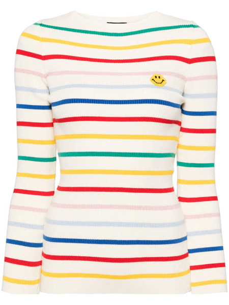  Joshua Sanders Striped Sweater - Neutrals 