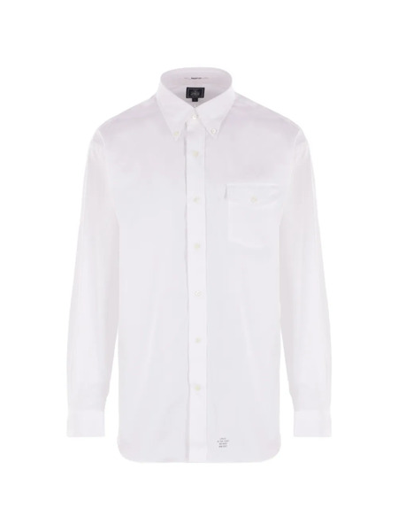  J.press Pocket Oxford Shirt - White 
