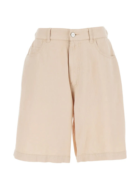  Jucca Elasticated-waist Shorts - Neutrals 