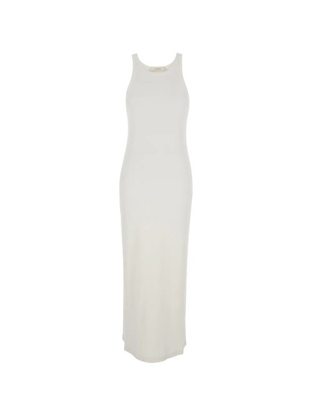  Jucca Ribbed Dress - White 