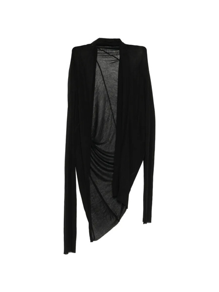  Julius Draped Cardigan - Black 