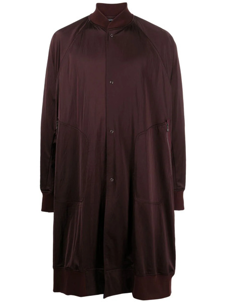  Julius Longline Bomber Coat - Red 