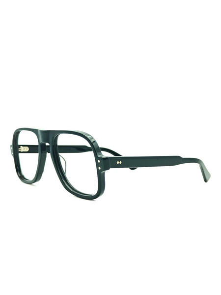  Julius Tart Optical Browline-frame Sunglasses - Black 