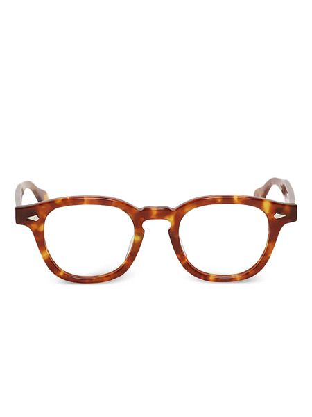  Julius Tart Optical Square-frame Glasses - Brown 