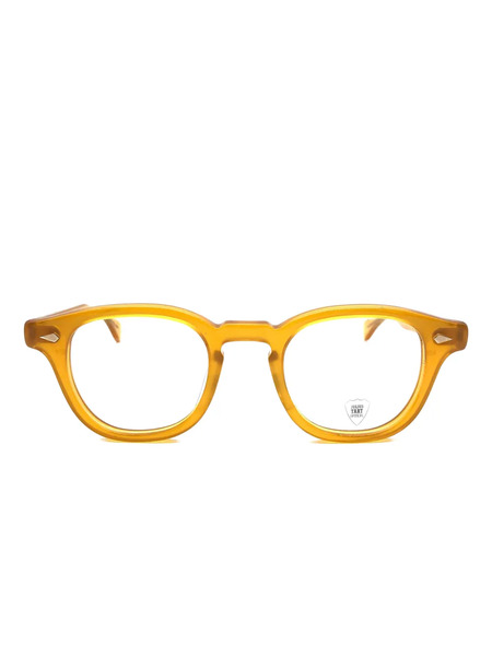  Julius Tart Optical Square-frame Glasses - Yellow 