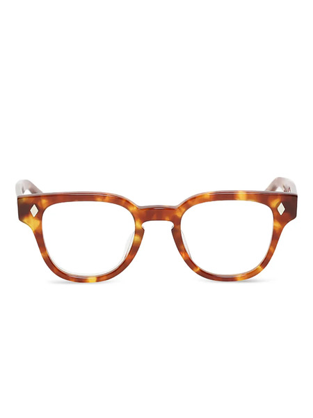  Julius Tart Optical Tortoise Glasses - Brown 