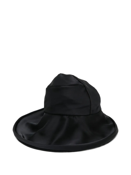  Junya Watanabe Gathered Fedora Hat - Black 