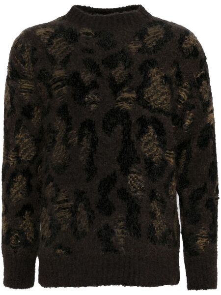  Junya Watanabe Man Brushed Jumper - Brown 