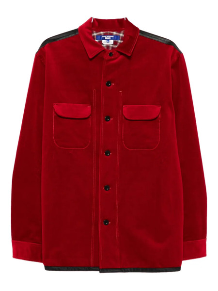  Junya Watanabe Man Panelled Shirt Jacket - Red 
