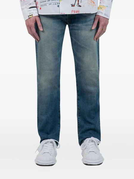  Junya Watanabe Man Patch-pockets Jeans - Blue 