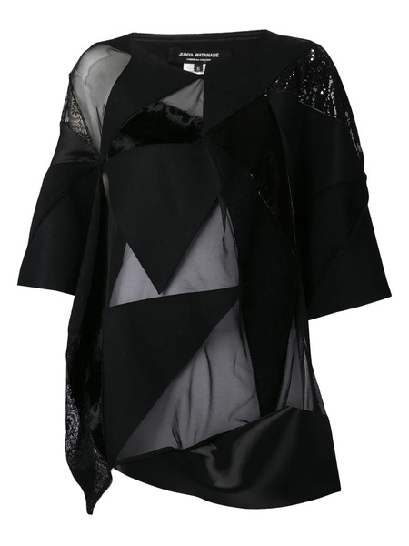  Junya Watanabe Patchwork T-shirt - Black 